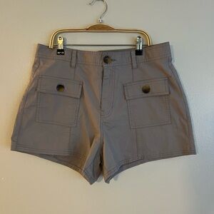 Vuori Women’s Vintage Ripstop Utility Short Soft Pewter Large